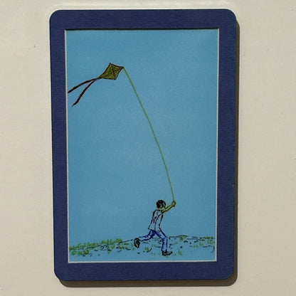 Boy with Kite, 2"x3" MAGNET