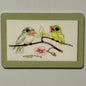 Momma and Baby Fantasy Birds, 2"x3" MAGNET