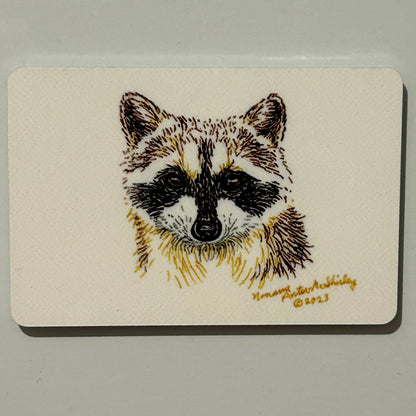 Raccoon, 2"x3" MAGNET