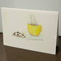 Double Chocolate Snack Time (Cookie & Hot Cocoa), 5x7 NOTECARD with Envelope