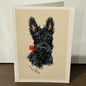 Young Scottie, 5x7 NOTECARD with Envelope